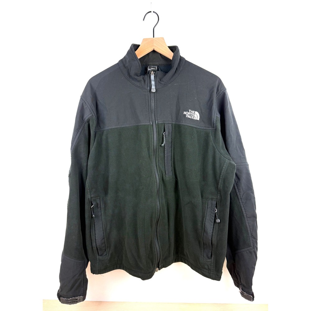 The North Face Fleece Jacket Mens XL/TG Full Zip Black